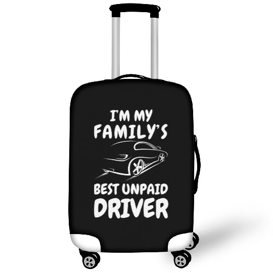 Car Guy Auto Racing Mechanic Saying Outfit Luggage Covers