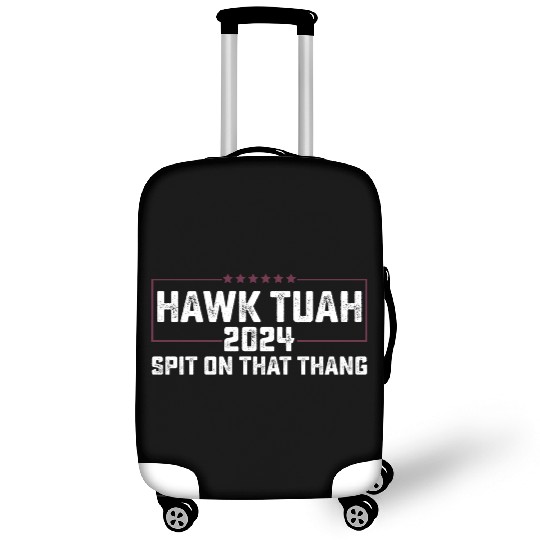 Hawk Tuah 2024 Spit On That Thing Presidential Can Luggage Covers