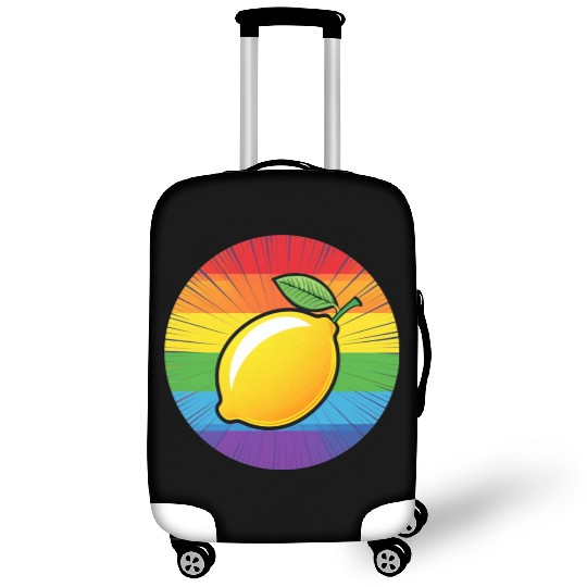 LGBTQ Lemon Luggage Covers