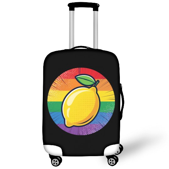 LGBTQ Lemon Luggage Covers