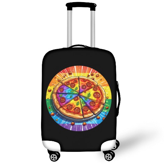 LGBTQ Pizza Luggage Covers