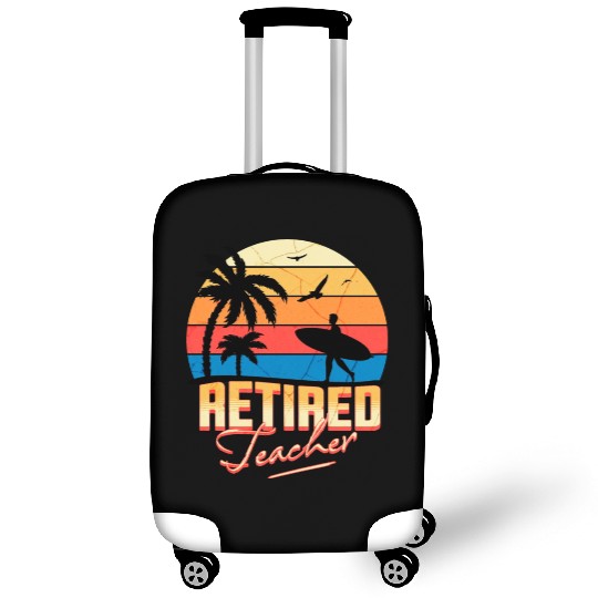 Retired Teacher Luggage Covers