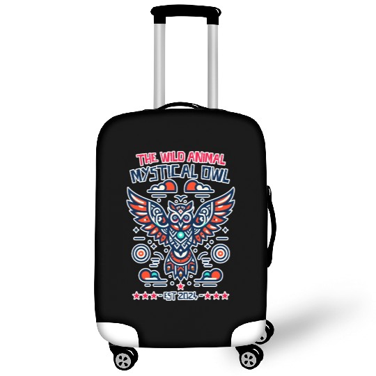 supernatural mystical owl Luggage Covers