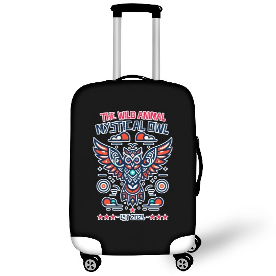 supernatural mystical owl Luggage Covers