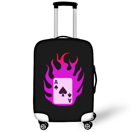 Flaming Card - X-men Luggage Covers
