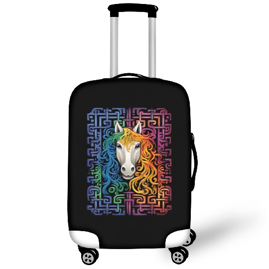 Mandala Animal Colorful Artwork Luggage Covers