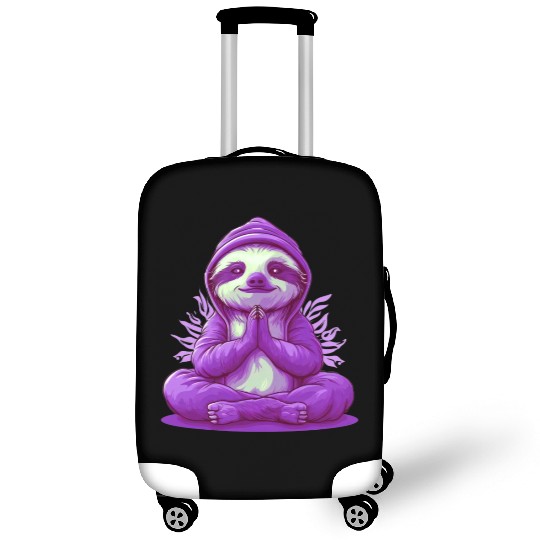 Sloth Yoga Relaxation Chill Chilling Gift Luggage Covers