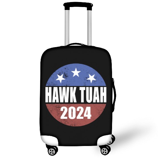 Hawk Tuah 2024 Election Button Hawk Tuahhawk tuah Luggage Covers