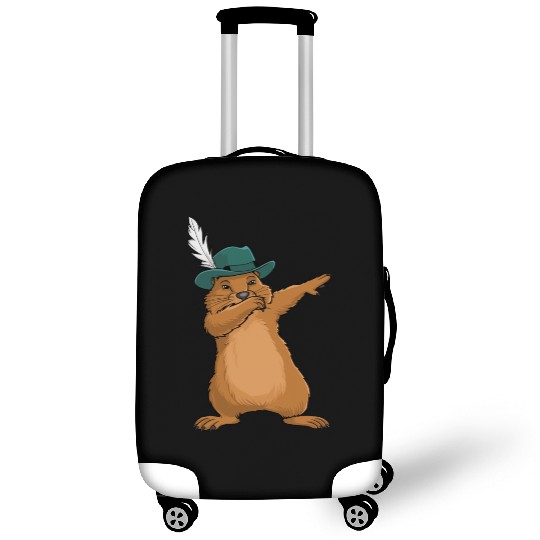 Groundhog Marmot for a Marmot lover groundhog fan Luggage Covers