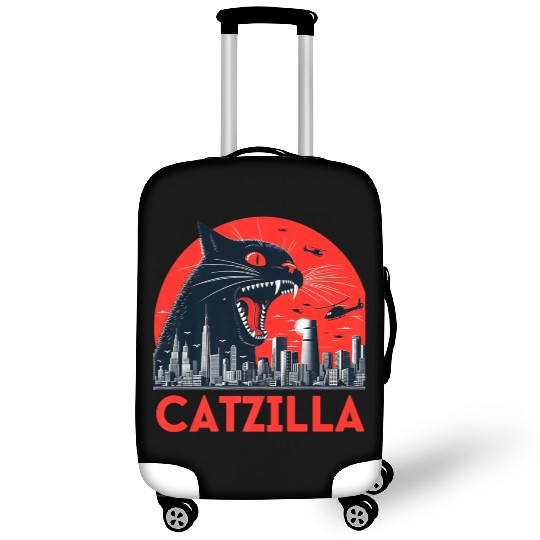 Catzilla Cat Japanese Premium Luggage Covers