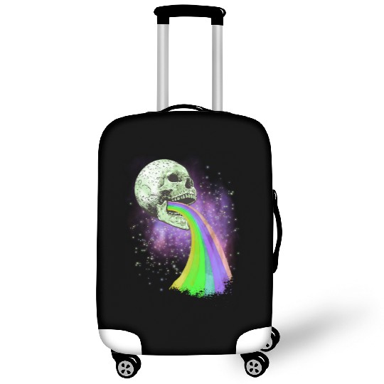 Goth Rock Satan Unicorn Festivals Death Metal Luggage Covers