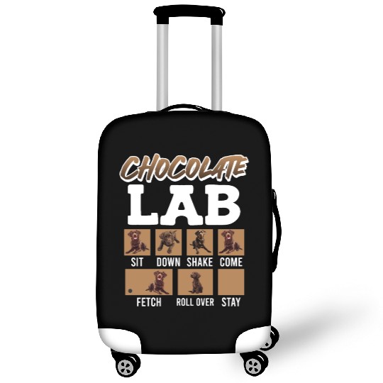 Labrador Retriever CHOCOLATE LAB Commandos Luggage Covers