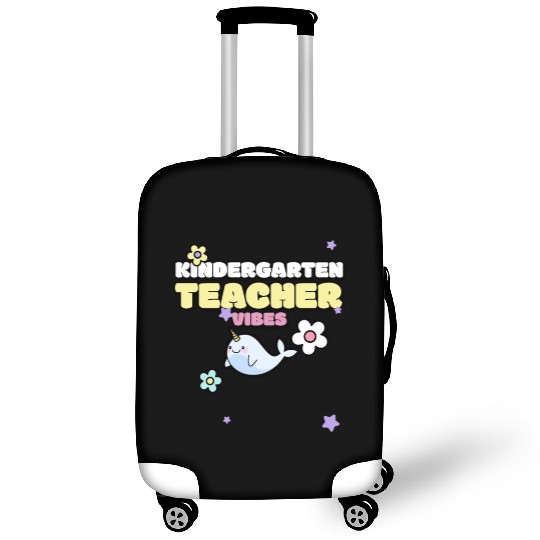 Kindergarten Teacher Vibes Luggage Covers
