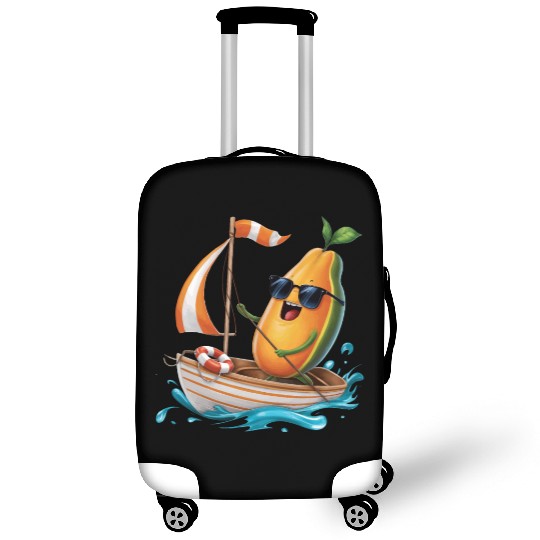 Fruit Boating Papaya Luggage Covers