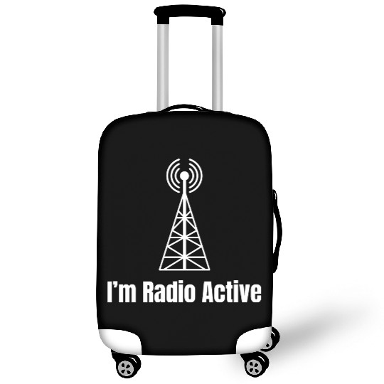 I'm Radio-active Funny Ham Radio Antenna Antique Luggage Covers