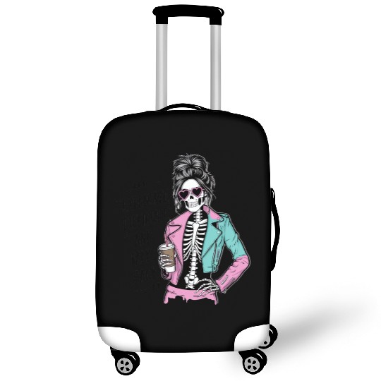 expensive difficult and talks back Luggage Covers