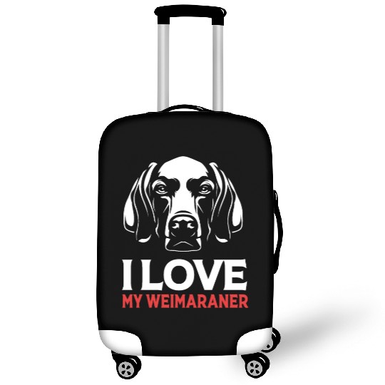 Weimaraner Dog Lover Pet I Love My Weimaraner Luggage Covers