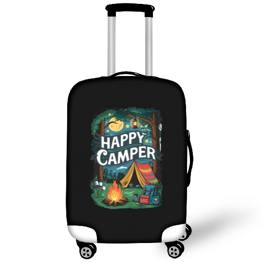 Happy Camper Delight Luggage Covers