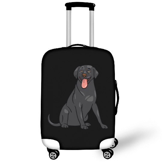 Dog - Black Lab Luggage Covers