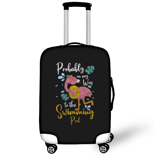 Pool Party Diving Summer Luggage Covers