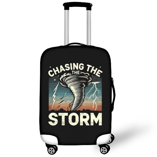 Tornado Chasing Adventures: Embrace Nature's Fury Luggage Covers