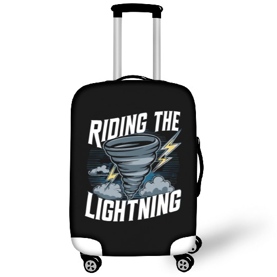Tornado Chasing Adventures: Embrace Nature's Fury Luggage Covers