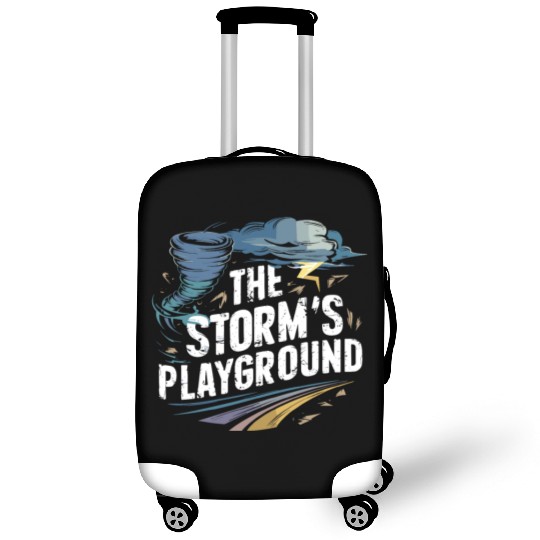 Tornado Chasing Adventures: Embrace Nature's Fury Luggage Covers