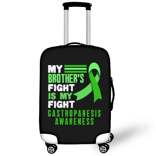 My Brother's Fight Green Ribbon Gastroparesis Luggage Covers