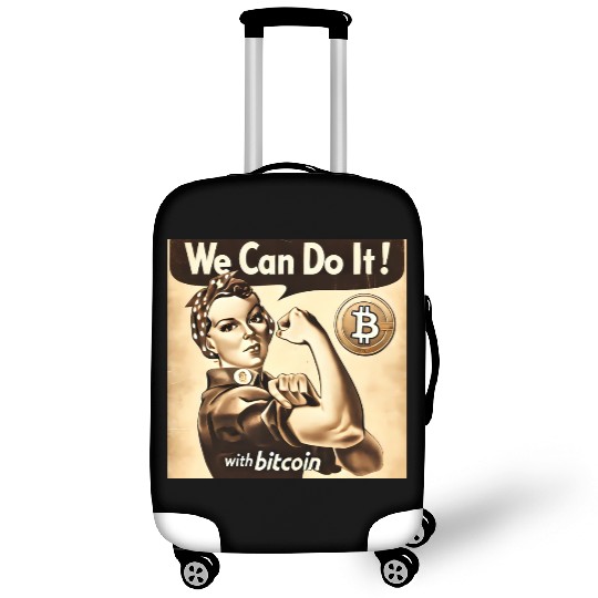 We can do it with Bitcoin Crypto Propaganda Luggage Covers