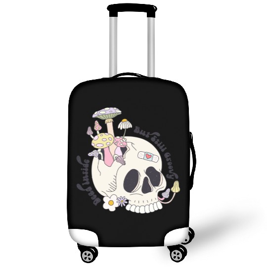 Dead Inside But Still Groovy Luggage Covers