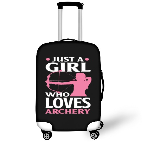 Bow Woman Girl Archery Luggage Covers