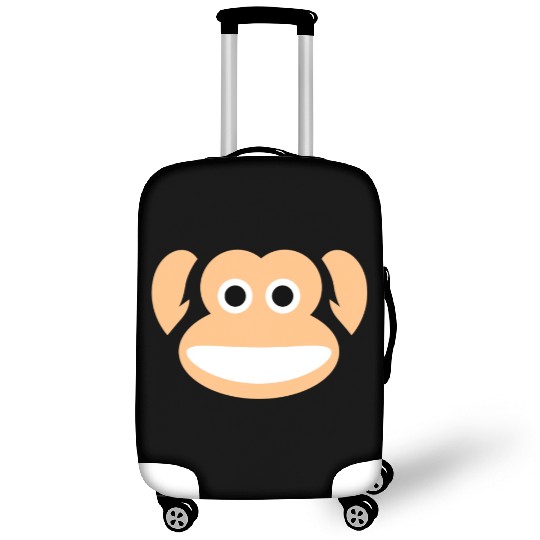 Cute Monkey Whole Face Ape Animal Primate Lover Luggage Covers