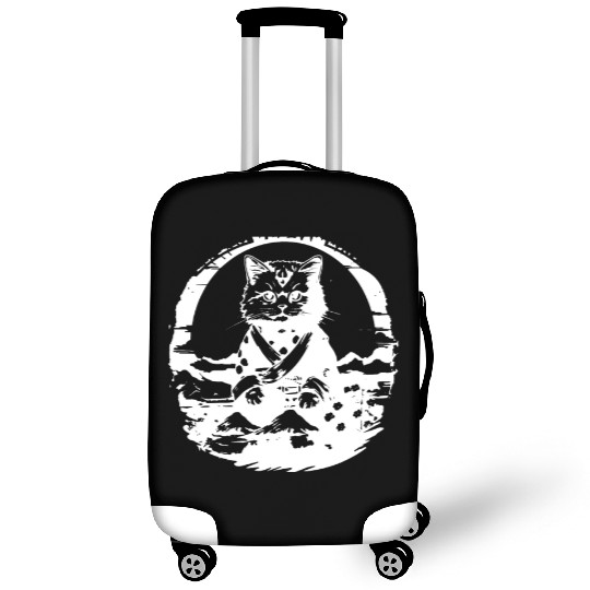 Japanese Cat Luggage Covers