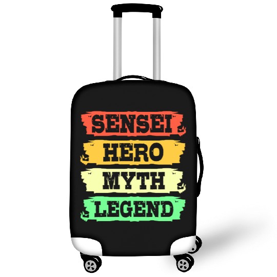 Japanese Martial Arts Judo Sensei Hero Myth Legend Luggage Covers