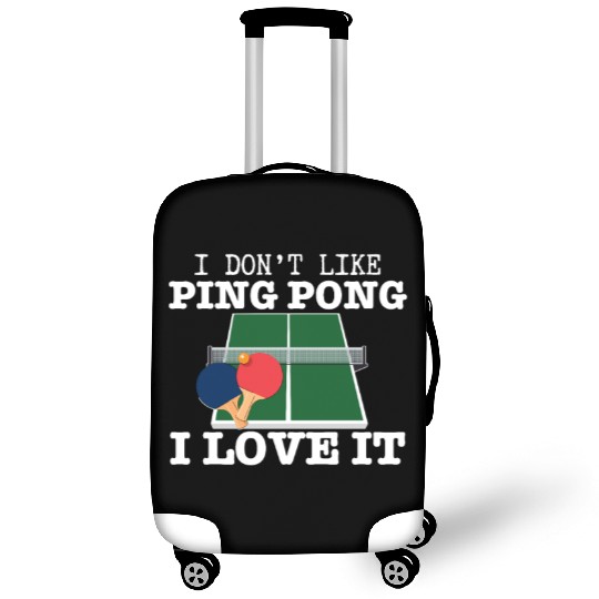 I Love Ping Pong Funny Ping Pong Player Luggage Covers