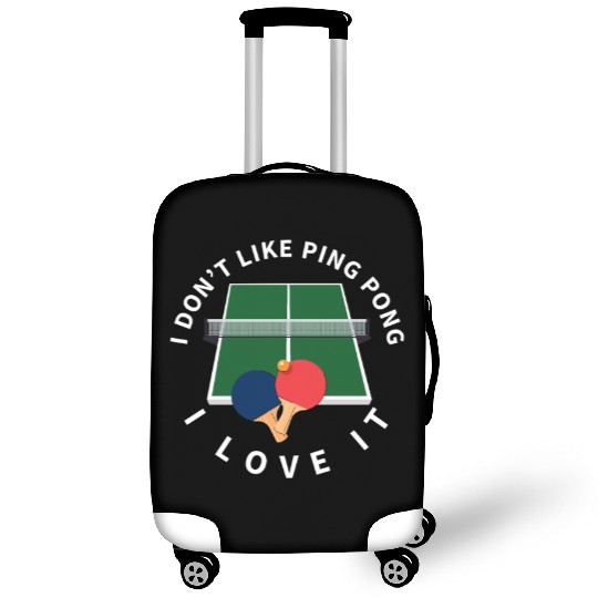 I Love Ping Pong Funny Ping Pong Player Luggage Covers
