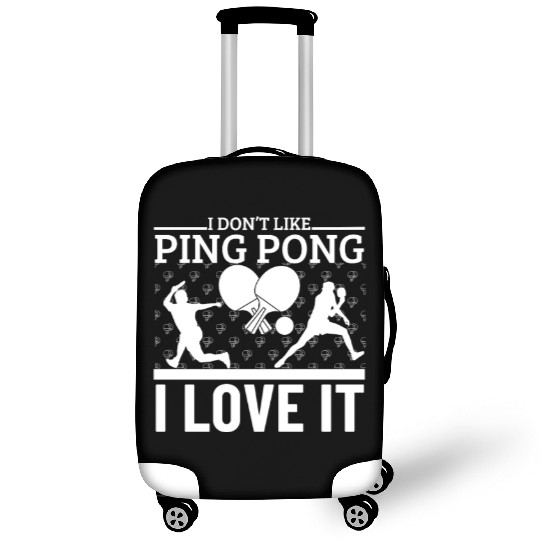 I Love Ping Pong Funny Ping Pong Player Luggage Covers