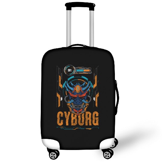 Cyberpunk Fantasy Synthwave Japan Luggage Covers