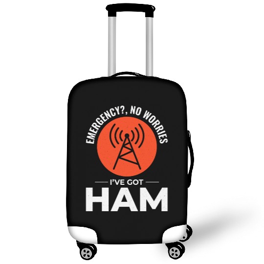 Amateur Ham Radio Operator Radio Waves Funny Luggage Covers