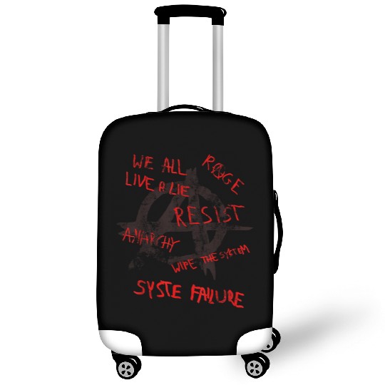 Anarchy Anarchist Merch Peaceful Anarchism Luggage Covers
