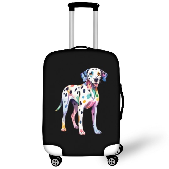 Dalmatian Dog Watercolor Luggage Covers