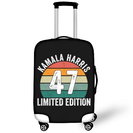 Kamala Harris 47 Limited Edition Vintage Sunset Luggage Covers