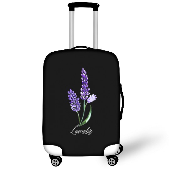 Lavender Flowers, Keen Gardner, Flower lover Luggage Covers