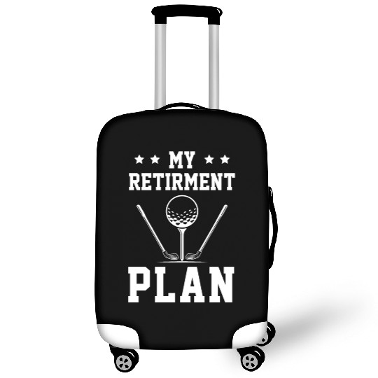 Golf Retired Funny Golfer Retirement Plan Gift Luggage Covers