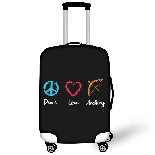 Peace Love Archery Luggage Covers