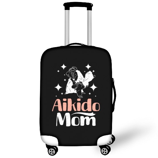 Mother's day Mama Aikido Mom Luggage Covers