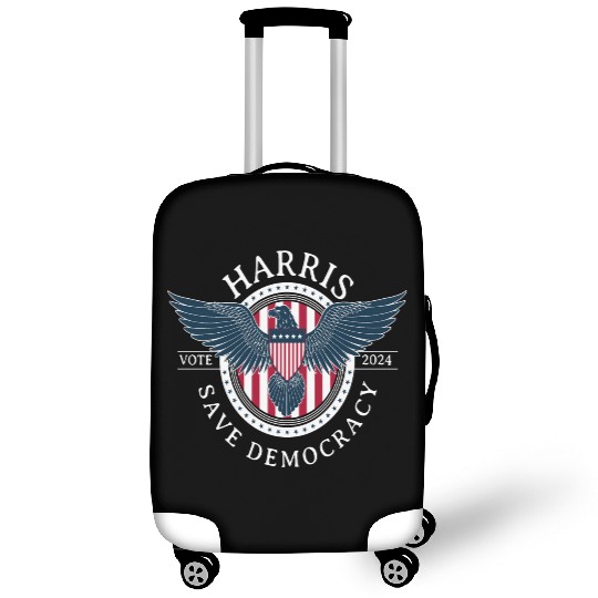 Kamala Harris Save Democracy Vote 2024 Luggage Covers