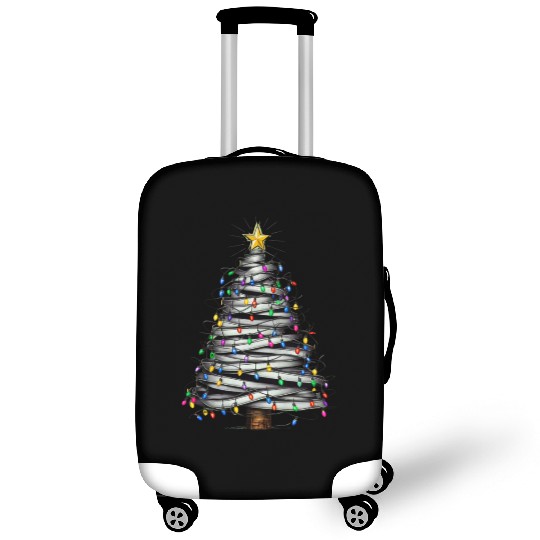 Christmas Light Tree Holiday Luggage Covers