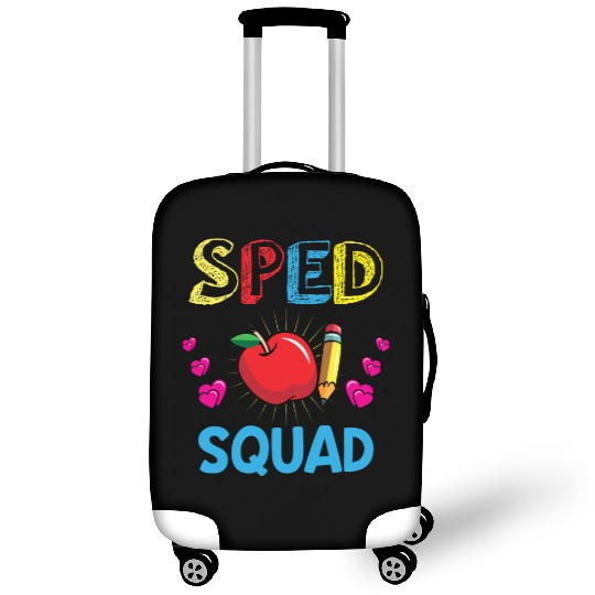 Sped Teacher special education teacher quad Luggage Covers