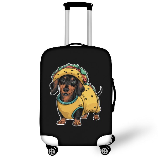Dachshunds In Costumes Taco Dachshund Luggage Covers
